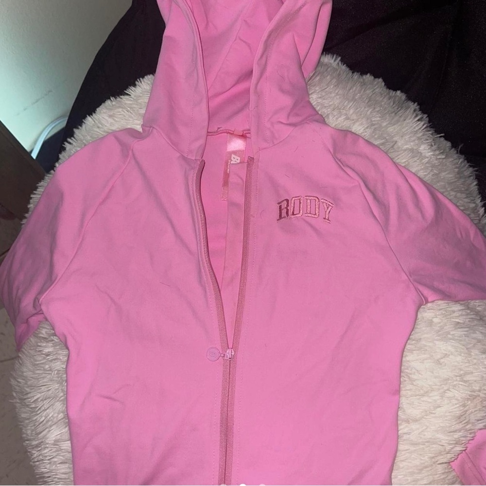 Body By Raven Tracy Pink Body Basics Hoodie & Leggings Set